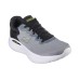 Skechers Go Run Lite Low-Top Running Shoes Men's Black Gray Black Gray, 43