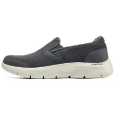 Skechers MEN'S GO WALK Slip Resistant Breathable Low Top Casual Shoes Men's Gray Серый, 39.5