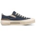 Skechers New Moon Low Canvas Shoes Navy Women's 35
