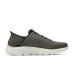 Skechers Go Walk Fle Hands Free Slip-Ins Cushioning Breathable Lightweight Rebound Low-Top Casual Shoes Men's Brown Коричневый, 42.5