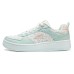 Skechers Slip Resistant Cushioning Abrasion Resistant Low Top Skateboard Shoes Women's White Blue White blue, 35