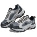 Skechers OUTDOOR Cushioning Coverage Support Low-Top Trekking Shoes Men's Gray Black Gray/Orange/Black/GYOR, 43