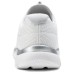 Skechers Cushioning Low Top Running Shoes Women's White Silver Белый, 37