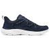 Skechers SKECHERS MENS USA Anti-Slip Wear-Resistant Low-Top Casual Shoes Men's Navy Бело-синий, 42
