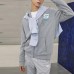 Skechers Colorful Jackets Unisex Medium Heather Gray/004F Medium Heather Gray 004F, S