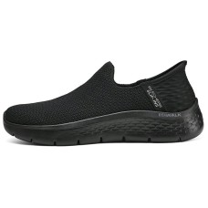 Skechers Slip Ins Wear-Resistant Breathable Cushioning Low-Top Casual Shoes Women's Black Черный, 37
