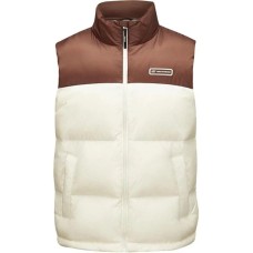 Skechers Sports Life Collection Vest Men's Cream Beige White Cream Beige White, L