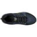 Skechers Cushioning, Wear Resistant Low Top Casual Shoes Men's Blue Black Marine Blue/Lemon, 40