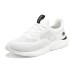 Skechers Ingram Cushioning, Slip Resistant, And Abrasion Resistant Low Top Running Shoes Men's White Black 41.5