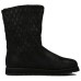 Skechers CIZME KEEPSAKES 2.0 W Warm And Wear-Resistant Short Snow Boots Women's Black Черный, 36