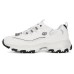 Skechers D'LITES 'White Black' 45