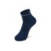 Skechers Ankle Socks Unisex 2 Pack 2 Pack (Marine Blue/Brown Green/03XK), S