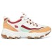 Skechers I-Conik Cushioning Anti-Slip And Wear-Resistant Low-Top Chunky Sneakers Women's Orange White Red 35