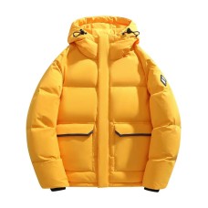 Skechers Yazhuan Series Down Jacket Unisex Zinc yellow, XS