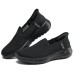 Skechers Hands Free Slip-Ins Cushioning Breathable Low-Top Casual Shoes Women's Black Черный, 38