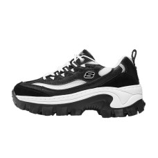 Skechers Street Slip-Resistant Low-Top Chunky Sneakers Women's Black White Черно-белый, 36