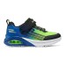 Skechers Kids Anti-Slip Wear-Resistant Low-Top Kids' Running Shoes Black Blue Kids' Black Blue/Lemon, 27.5