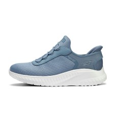 Skechers Bob's Slip-Resistant Low-Top Casual Shoes Women's Dark Gray Blue dark gray blue, 38