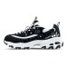 Skechers D'LITES Non-slip Wear-resistant Shock Absorption Low-Top Chunky Sneakers Women's Black White Черный, 35.5