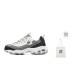 Skechers D'Lites 1.0 Chunky Sneakers Women's Low-Top Black/Gray/White Black Gray Color, 37.5