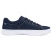 Skechers Bob's Wear resistant And Lightweight Low Top Canvas Shoes Men's Blue Синий, 43