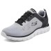 Skechers Track Abrasion Resistant Low Top Running Shoes Men's Gray Black Серый черный, 39.5