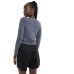 Daisy Street fluffy knit micro cardigan in charcoal WARM TONE CHARCOAL, US 2