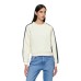 Skechers Basic Sports Series American Sweatshirt Women's Cream Beige White Cream Beige White, M