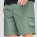 Skechers Casual Shorts Unisex Brown Green Brown Green/03LX, M