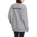 Skechers Sports Alliance Series Sweatshirt Unisex Medium Heather Gray Medium Heather Gray-004F, L