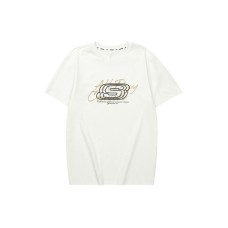 Skechers T Shirt Unisex Marshmallow White Marshmallow white 0074, S