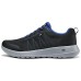 Skechers Anti-Slip Wear-Resistant Low-Top Casual Shoes Men's Black Blue Black Blue, 40