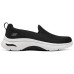 Skechers WOMEN'S GO WALK Anti-Slip Wear-Resistant Low-Top Casual Shoes Women's Black White Черно-белый, 36.5