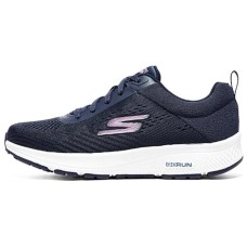 Skechers Go Run Consistent Cushioning Breathable Low-Top Running Shoes Women's Marine Blue 35.5