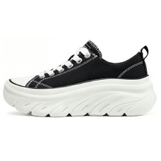 Skechers Street Cushioned Quick-Drying Wear-Resistant Low-Top Skateboard Shoes Women's Black Черный, 40