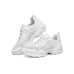 Skechers D'Lites 1.0 Fashion Low Chunky Shoes White Women's 35