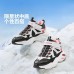 Skechers Anti-Slip Wear-Resistant Mid-Top Kids' Running Shoes Black White Pink Teenagers черный/белый/розовый, 33