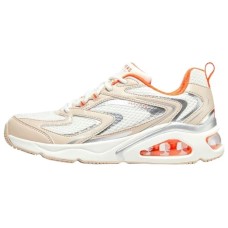 Skechers Tres Air Terti Airy 'White Beige Orange' Women's 36