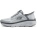 Skechers Cushioned Wear-Resistant Breathable Low-Top Training Running Shoes Men's Gray Серый, 42