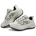 Skechers OUTDOOR Anti-Slip Wear-Resistant Low-Top Running Shoes Men's Gray Бежевый, 41