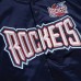 Mitchell & Ness Lightweight Satin Jacket Mens Blue Coats Jackets Outerwear STJKM S