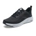 Skechers Vapor Foam Cushioning, Wear Resistant Low Top Running Shoes Men's Black Blue Black Blue, 39