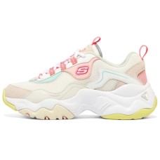 Skechers D'Lites 3.0 'White Yellow Pink' Women's 38.5