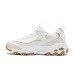 Skechers D'Lites Anti Slip, Wear Resistant, Breathable, Supportive, Rebound Low Top Running Shoes Women's White Pink белый/светло-розовый, 35.5