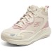 Skechers Cushioning Anti-Slip And Wear-Resistant High-Top Casual Shoes Women's Beige Pink Бежево-розовый, 38