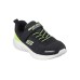 Skechers Cushioning Wear-Resistant Low-Top Kids' Running Shoes Black Green Kids' Черно-зеленый, 28.5