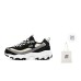 Skechers D'LITES 1.0 Anti-Slip Wear-Resistant Low-Top Chunky Sneakers Women's Black Черно-бежевый, 39.5