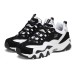 Skechers D'lites Gs White/Black Women's 35.5
