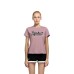 Skechers Funny Monster Drop Shoulder Sleeve T Shirt Women's Розовый, S
