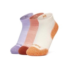 Skechers Kids Socks 3 Pack Kids' 3 pairs (white/light purple/pink/02HZ), XL
